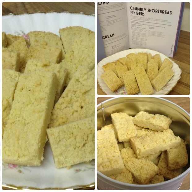 Crumbly Shortbread Fingers